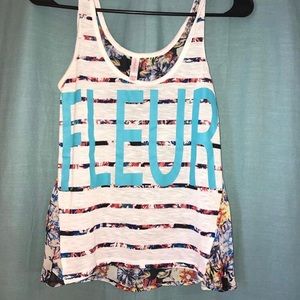 Target brand flower crop top